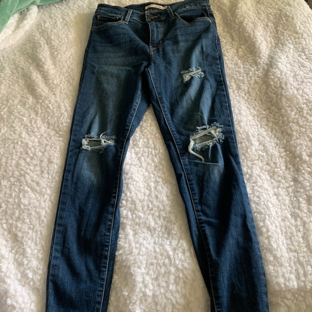 Levi’s 720 high rise super skinny jeans